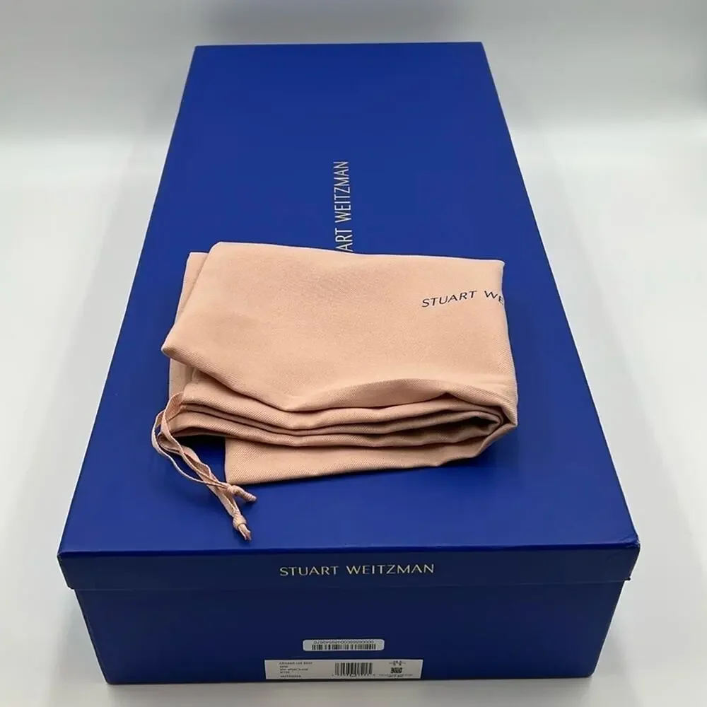 Stuart Weitzman Over-the-Knee Boots Sand Color Size 8 B NWT